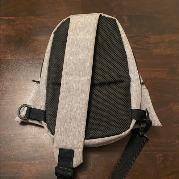 Gray Sling Backpack - Picture 8 of 12